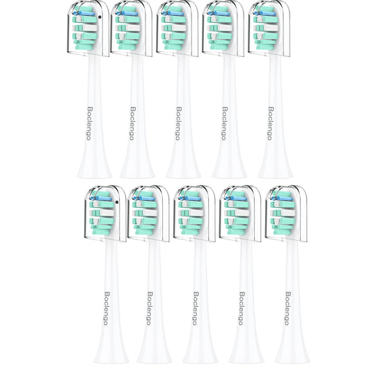 Toothbrush Replacement Heads for Philips Sonicare,Replacement Brush Head Compatible with Phillips Sonicare Electric Toothbrush, 10 Pcs,White