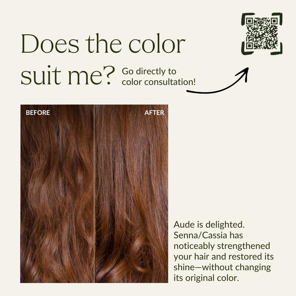 khadi SENNA/CASSIA Natural Hair Color - This colorless intensive care provides shine, volume, and elasticity - Plant hair color 100% herbal & natural - 3.5 oz