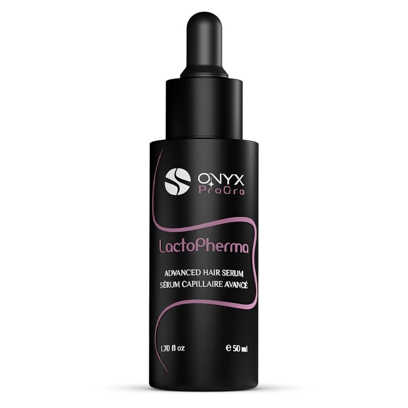 LactoPherma Hair Growth Serum - Oil-Free Formula with 12 Active Ingredients | Boosts Hair Regrowth & Thickening