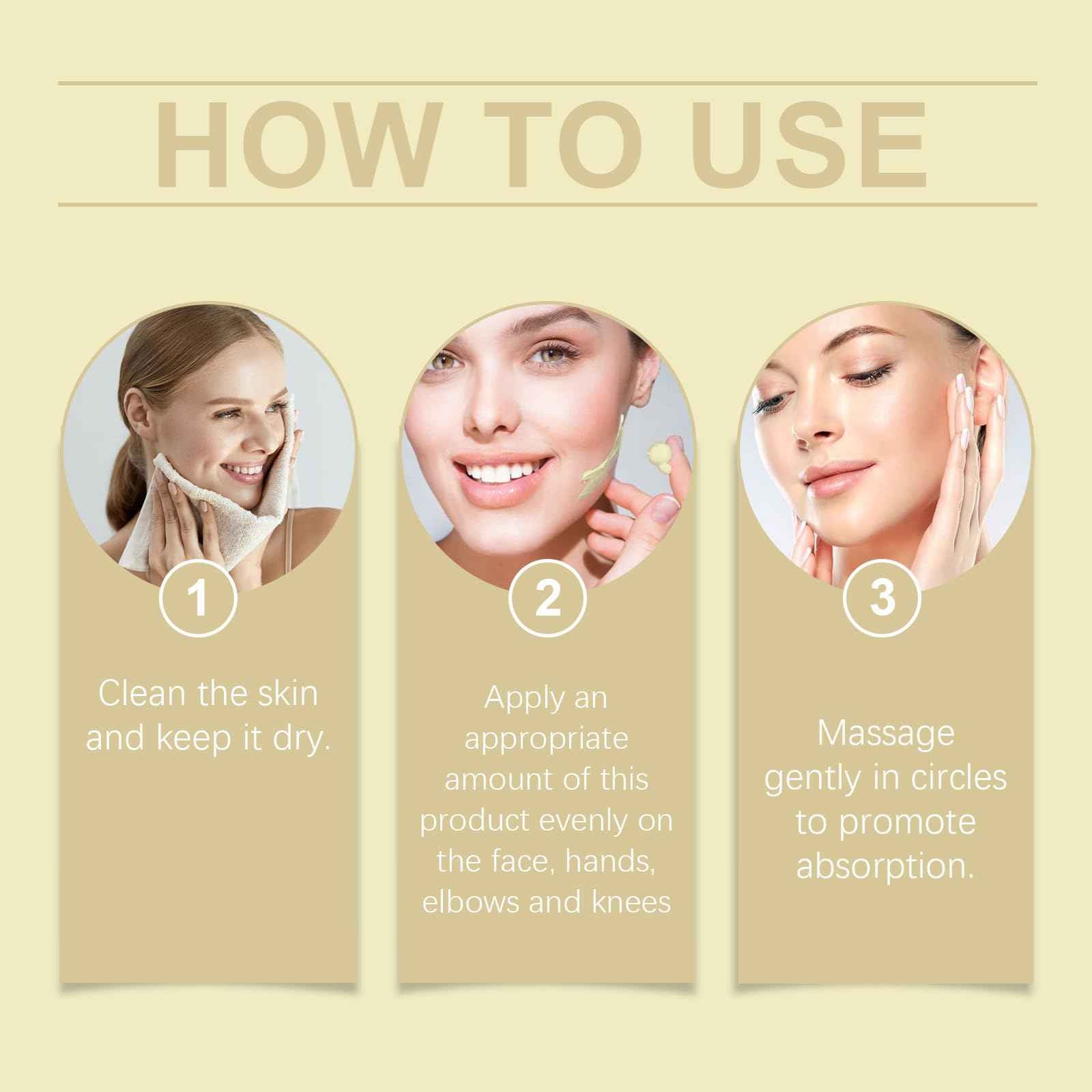 OAKSII Beef Tallow for Skin, 2.5oz Tallow Face Moisturizer, 2Pack Beef Tallow Balm with Raw Honey Moisturizing Cream for Body Lotion SkinCare