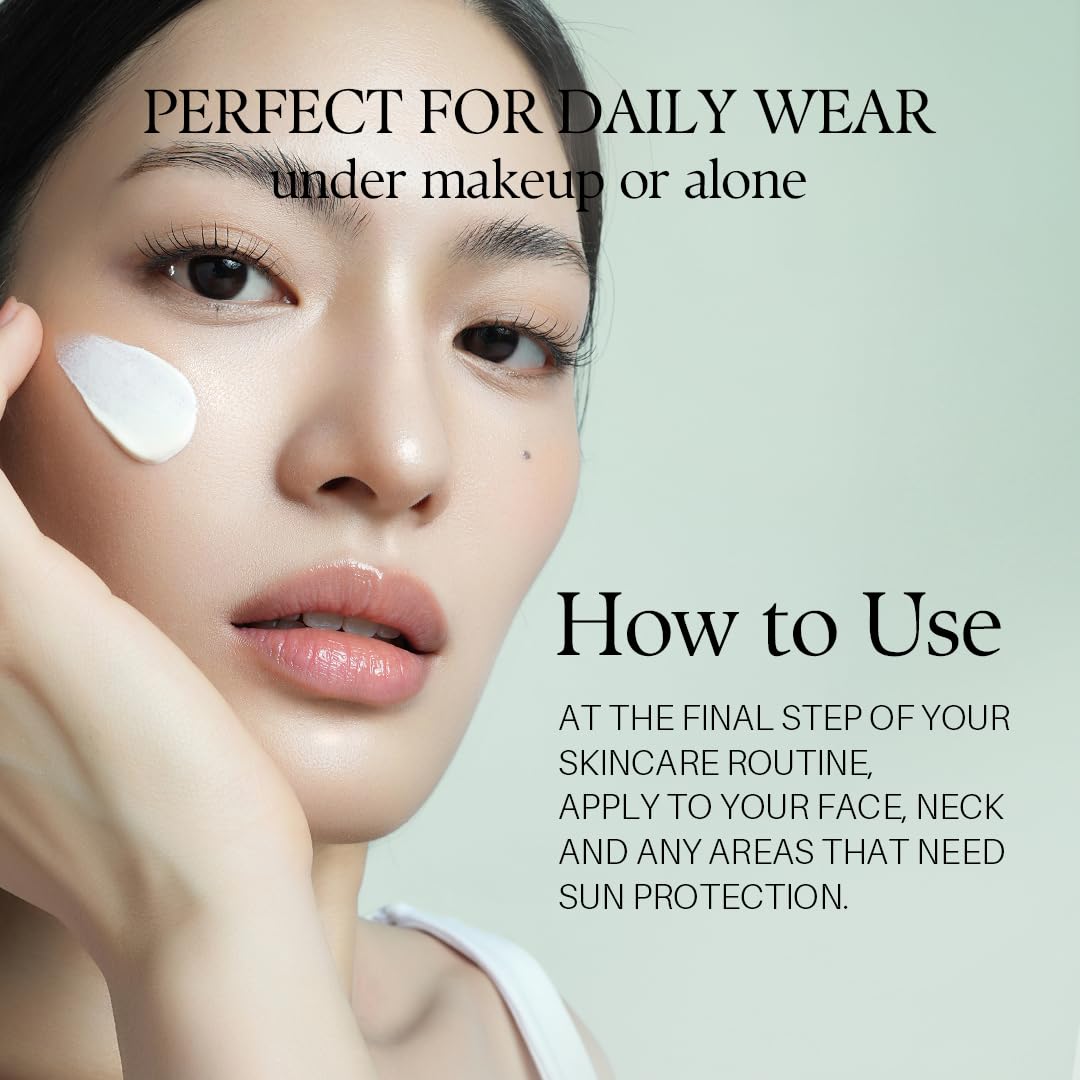 d'alba Piedmont Italian White Truffle Waterfull Mild Sunscreen, Vegan, Mineral Sunscreen, SPF 50+ PA++++, Non-Nano Sunscreen Suitable for all Sensitive Skin, Gentle & Light Finish, Korean Skincare