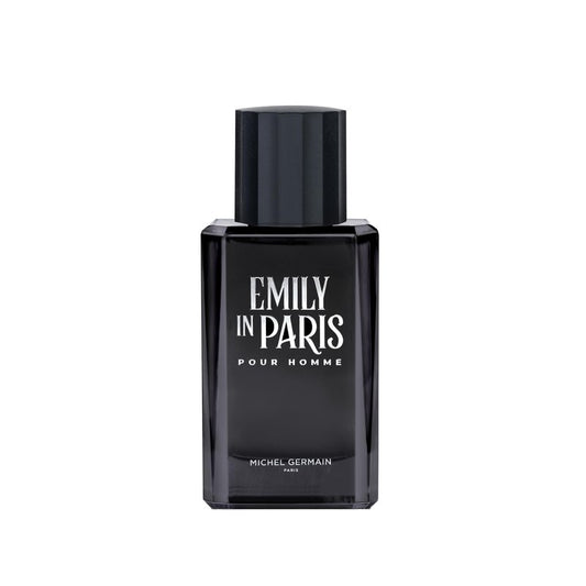 Michel Germain Emily in Paris Pour Homme Eau de Toilette Spray Cologne, Fougere Aromatic Scent, Top Notes of Sophisticated Cardamom for Him, 1 Fl Oz