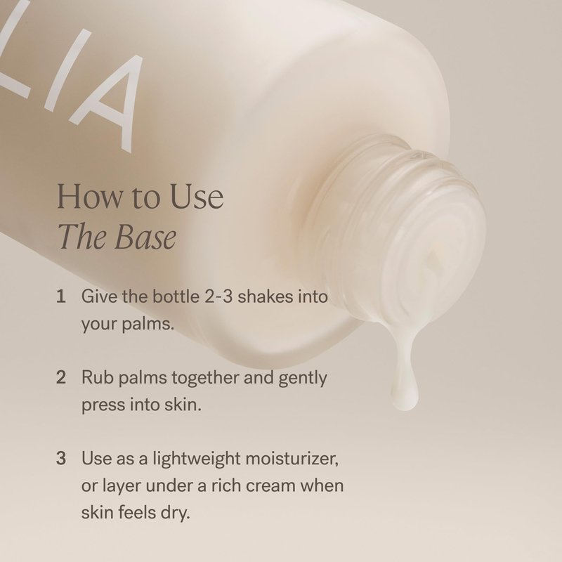 ILIA - The Base Face Milk Essence + Lightweight Moisturizer | Non-Toxic, Vegan, Cruelty-Free, Clean Makeup