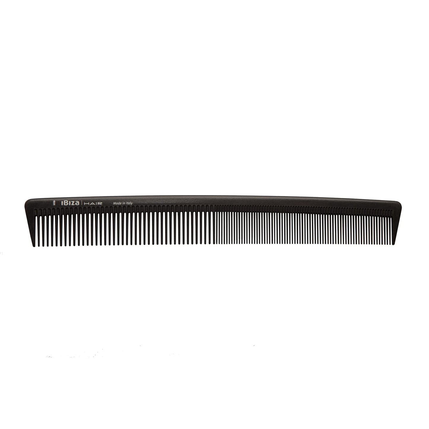 Ibiza Hair Wand CuttingComb (Black) | Long Comb For Face Framing Sections | Heat Resistant | Black Carbon Fiber