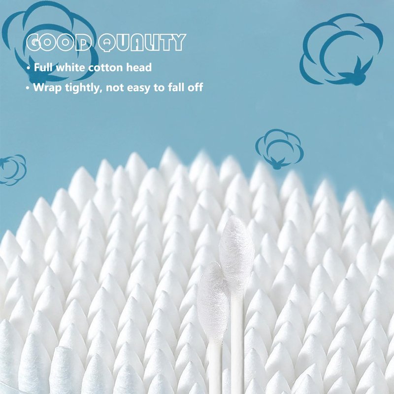 2400pcs Precision Tip Cotton Swabs/Double Pointed Cotton Buds for Makeup