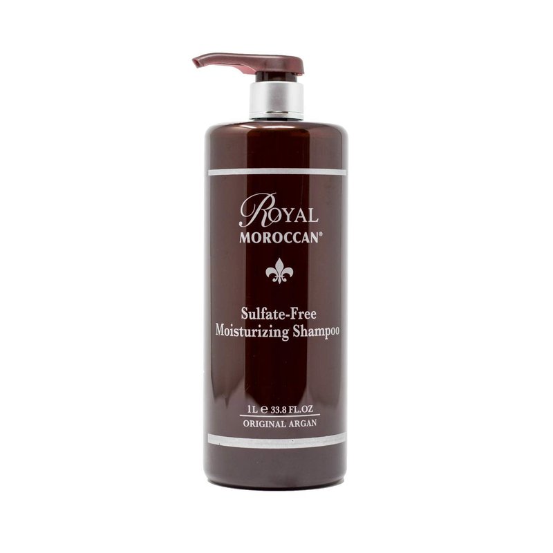 Royal Moroccan Sulfate Free Shampoo | Argan Oil Shampoo | Shampoo for Color Treated Hair | Moisturizing Shampoo Argan Oil Hair Products (1000 ml 33.8 oz)