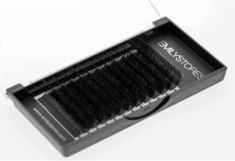 Eyelash Extensions - 0.25mm C Curl Individual Volume Lashes | 13mm Length
