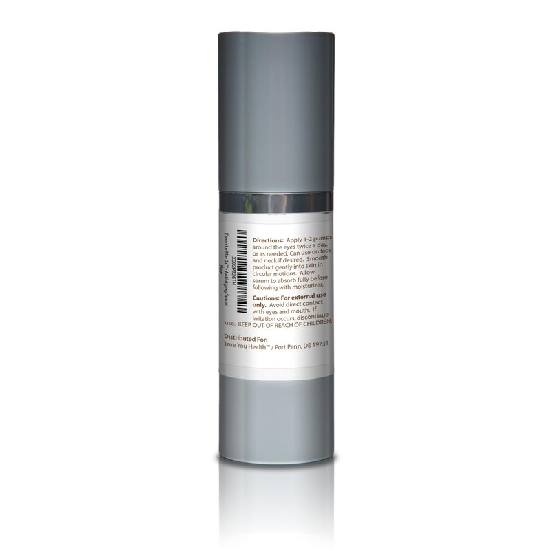 Derm Le Mar 2x Anti-Aging Regenerative Serum - 2 Month Supply - Nutrient Rich Improved Formula to Nourish Skin & Promote Cell Renewal - Help Sooth & Firm Skin - Improve Hyperpigmentation & Wrinkles