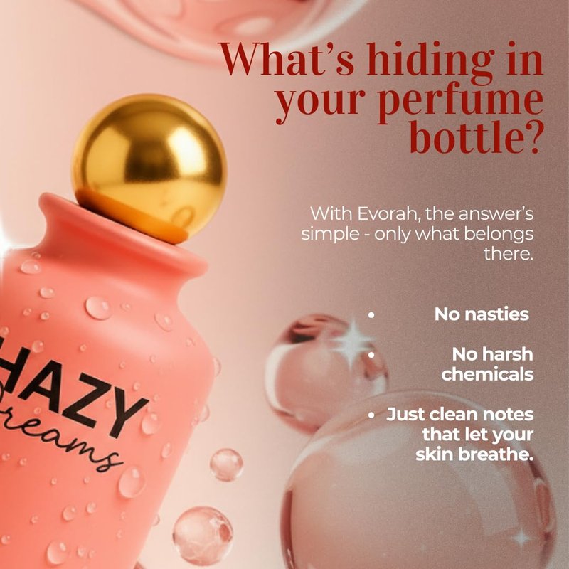 House Of Evorah Hazy dreams (3.38 fl oz) Women's Eau De Parfum | Skin friendly long lasting perfume I fruity perfume I Premium luxury fragrance