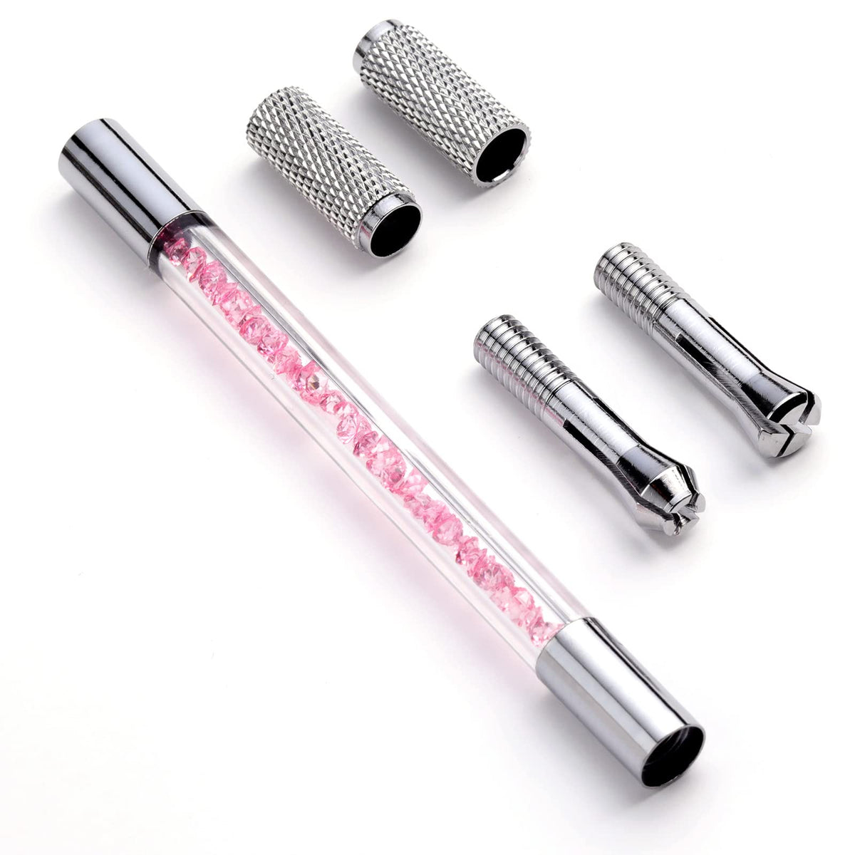 Charme Princesse Microblading Pen Kit Double Sided Manual Pen Kit with 20Pcs Needles Pigment Practice Skin Eyebrow Ruler Ring Cup for Permanent Makeup Supplies EK910S20-1