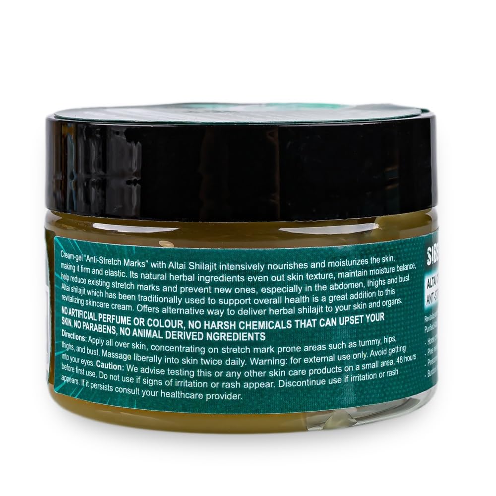 Siberian Green Altai Cream-Gel “Anti-Stretch Marks” with Shilajit and Siberian Herbs 100ml