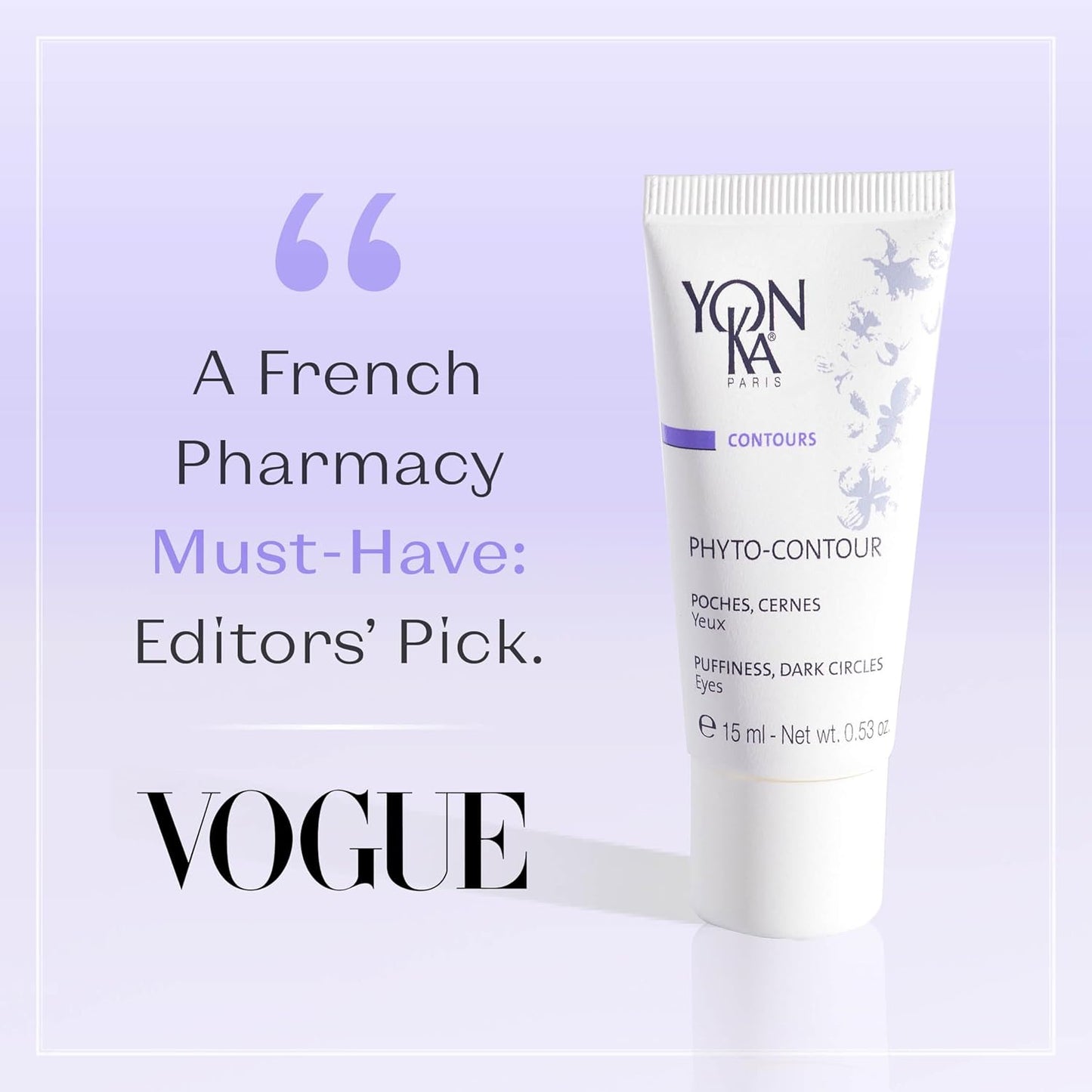 Yon-Ka Phyto-Contour Eye Cream - Anti-Aging Formula with Rosemary Extract | Reduces Puffiness & Dark Circles | 0.5 fl oz