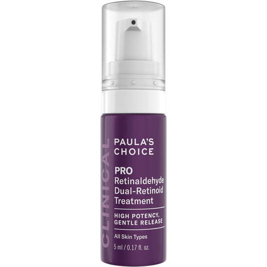 Paula’s Choice Pro Retinaldehyde Dual-Retinoid Advanced Treatment, High Potency Anti-Aging Serum for Breakout-Prone Skin, Radiance & Rough, Bumpy Texture, Fragrance-Free, 0.17 Fl. Oz.