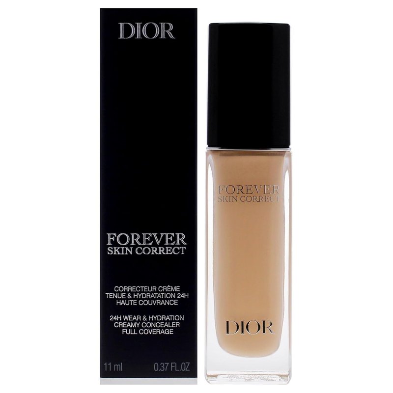 Dior Forever Skin Correct Concealer - 24-Hour Wear, 2N Neutral | 0.37 oz for Flawless Coverage