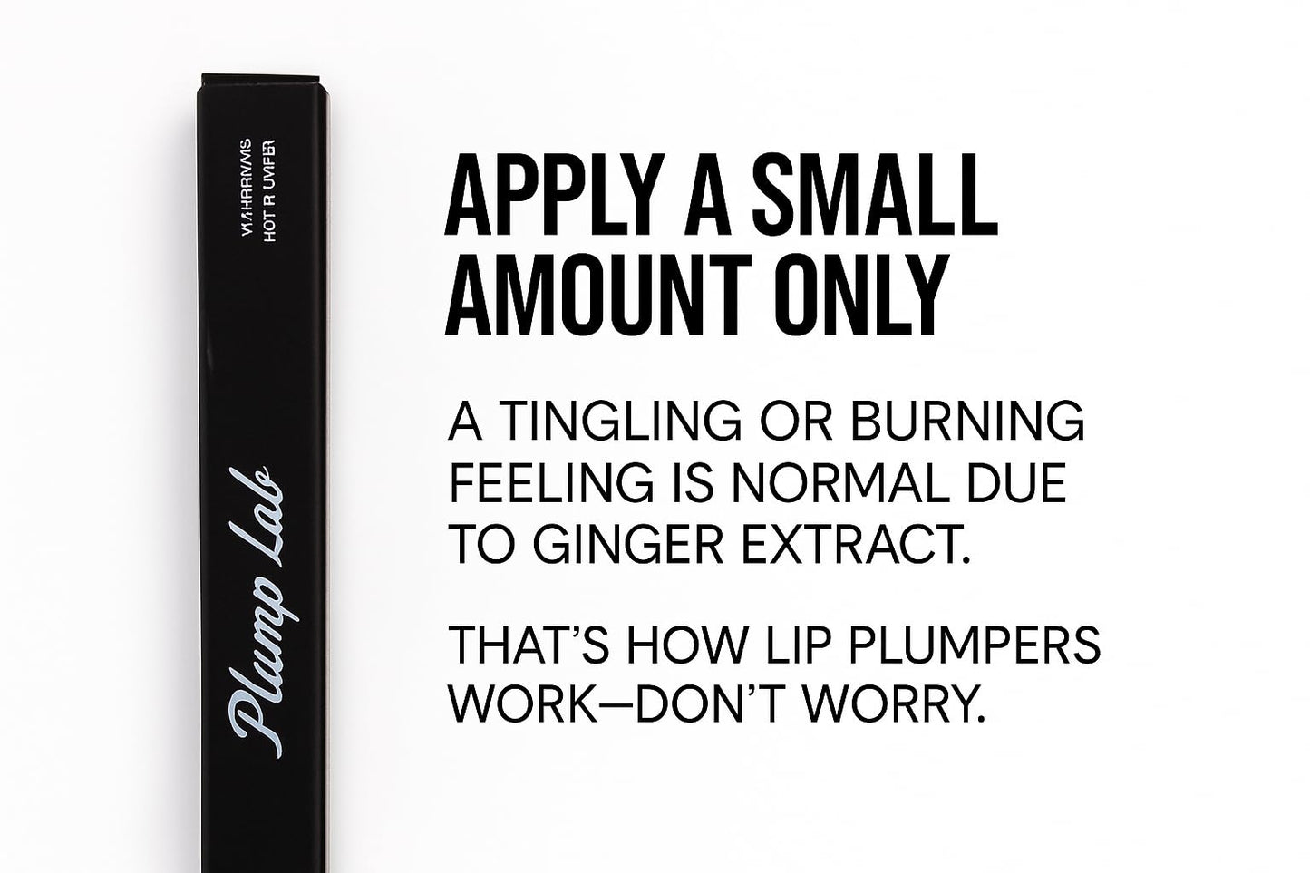 Plump Lab Lip Plumper Lip Gloss Clear & Hydrating Plumping Lip Treatment Volumizing Lips
