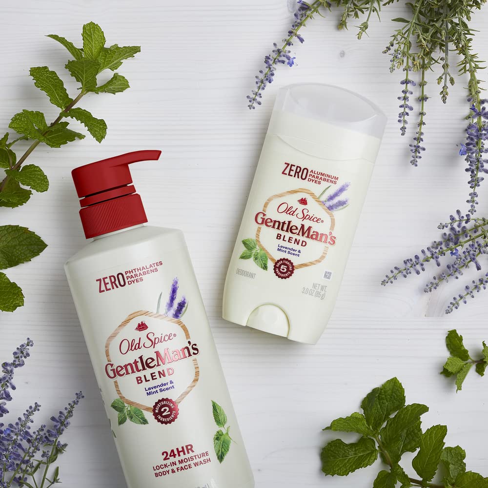 Old Spice Men's Deodorant Aluminum Free Lavender & Mint, 3.0oz (Pack of 12)
