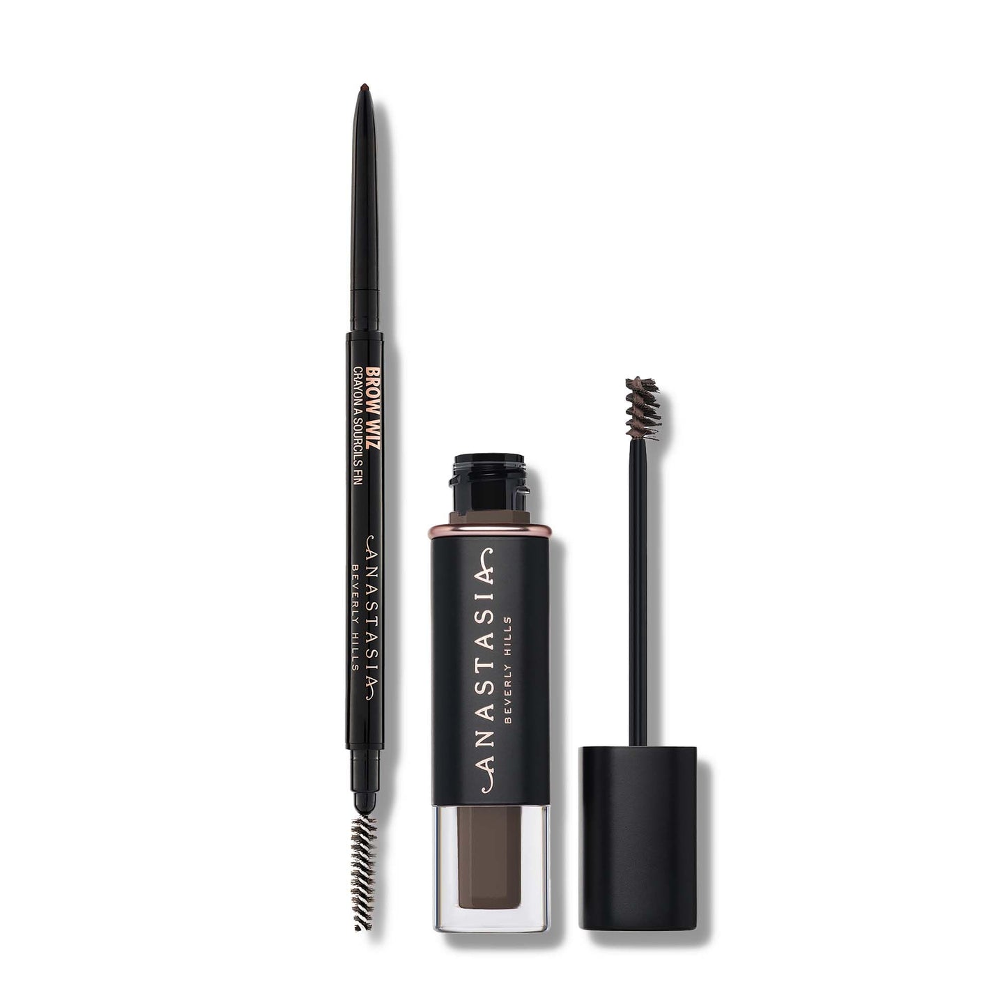 Anastasia Beverly Hills Ultimate Brow Kit - 3-Piece Set for Sculpting, Filling, and Locking Brows in Place with All-Day Hold - Soft Brown