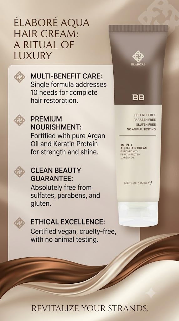 Elabore Hair BB - BB Pour Cheveux 5.07fl.oz/ 150ml