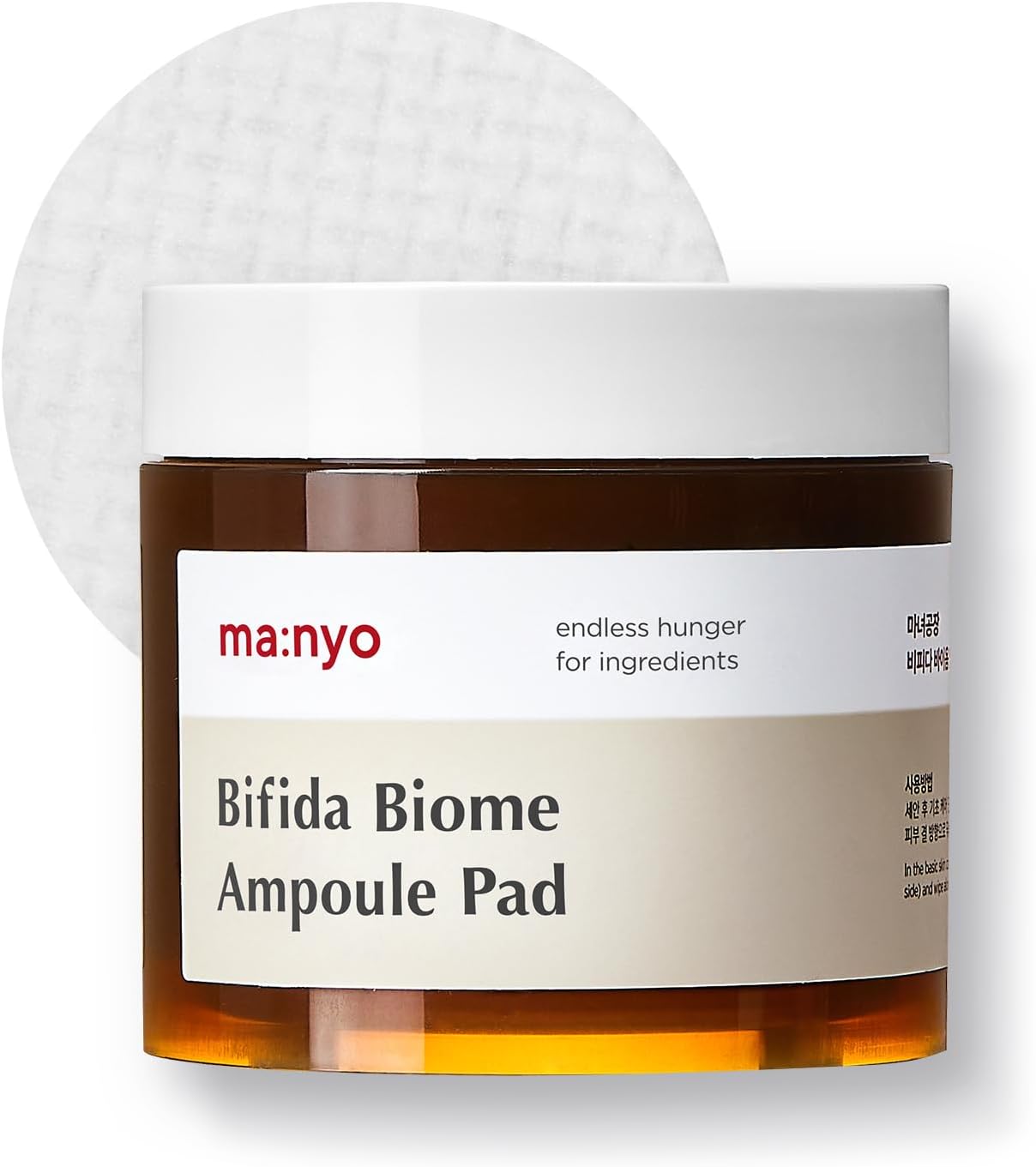 MA:NYO Bifida Biome Ampoule Pads - Korean Skin Care Treatment | 70 Count