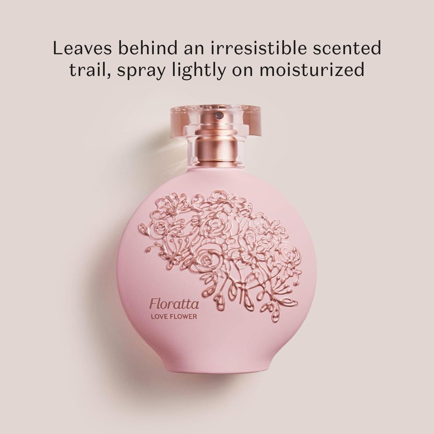 O BOTICARIO Floratta Eau de Toilette Love Flower | Long-Lasting Floral Fragrance Perfume for Women, 2.5 Ounce