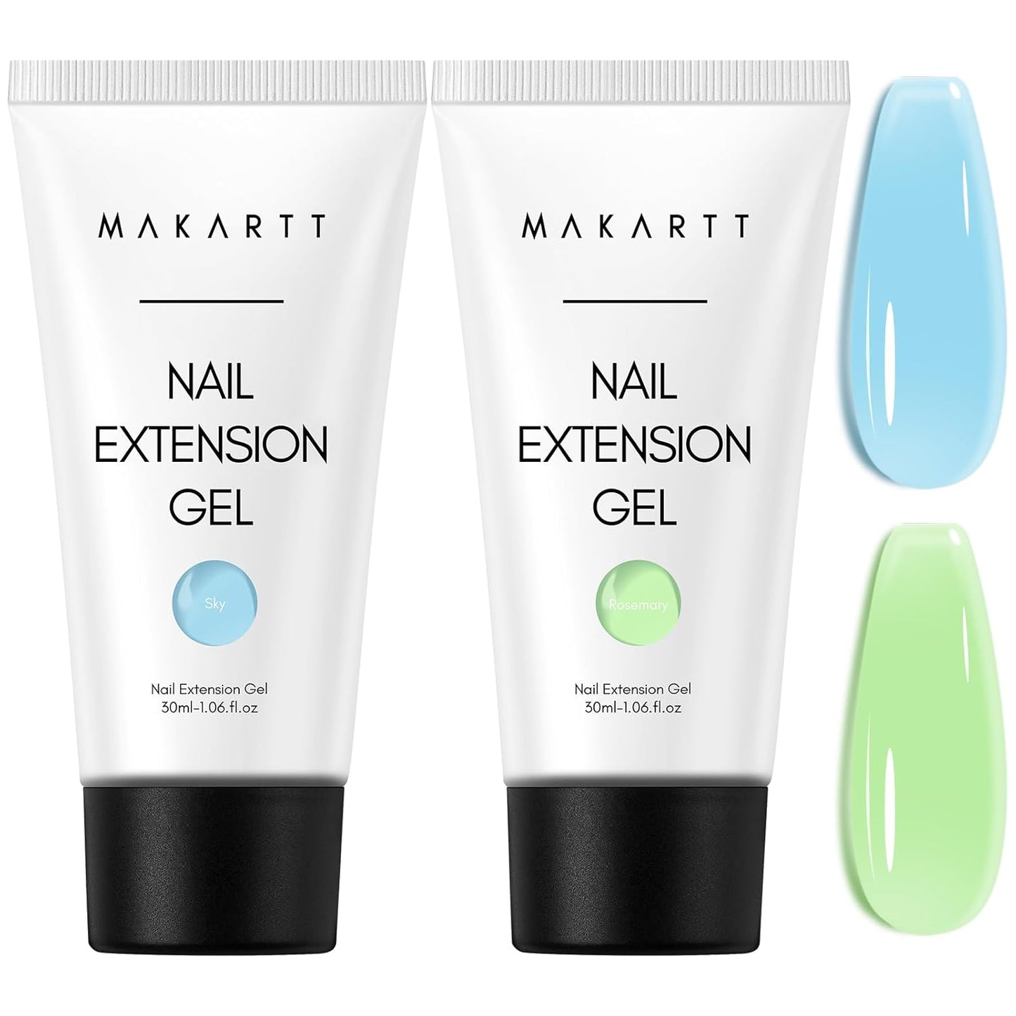 Makartt Poly Nail Gel: Clear 50ML Gel Builder for Natural-Looking Strengthener 3D Molding Gel for Trendy Nail Art-Long-Lasting and Easy to Use Supplies