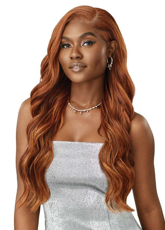 Outre Lace Front Wig - Melted Hairline - Swirlista - Swirl 102 (GINGER AUBURN)