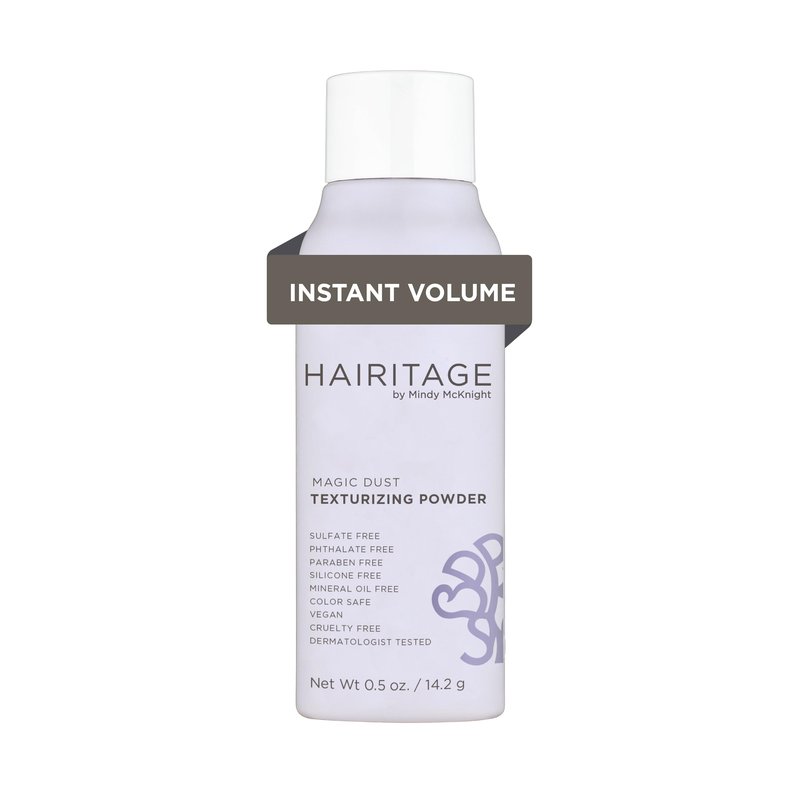 Hairitage Hair Texture Powder for Volume - Lightweight + Medium Hold - Texturizing + Volumizing Hair Styling Based Powder for Men, Women, Boys & Girls - Sulfate Free, Vegan + Dermatologist Tested
