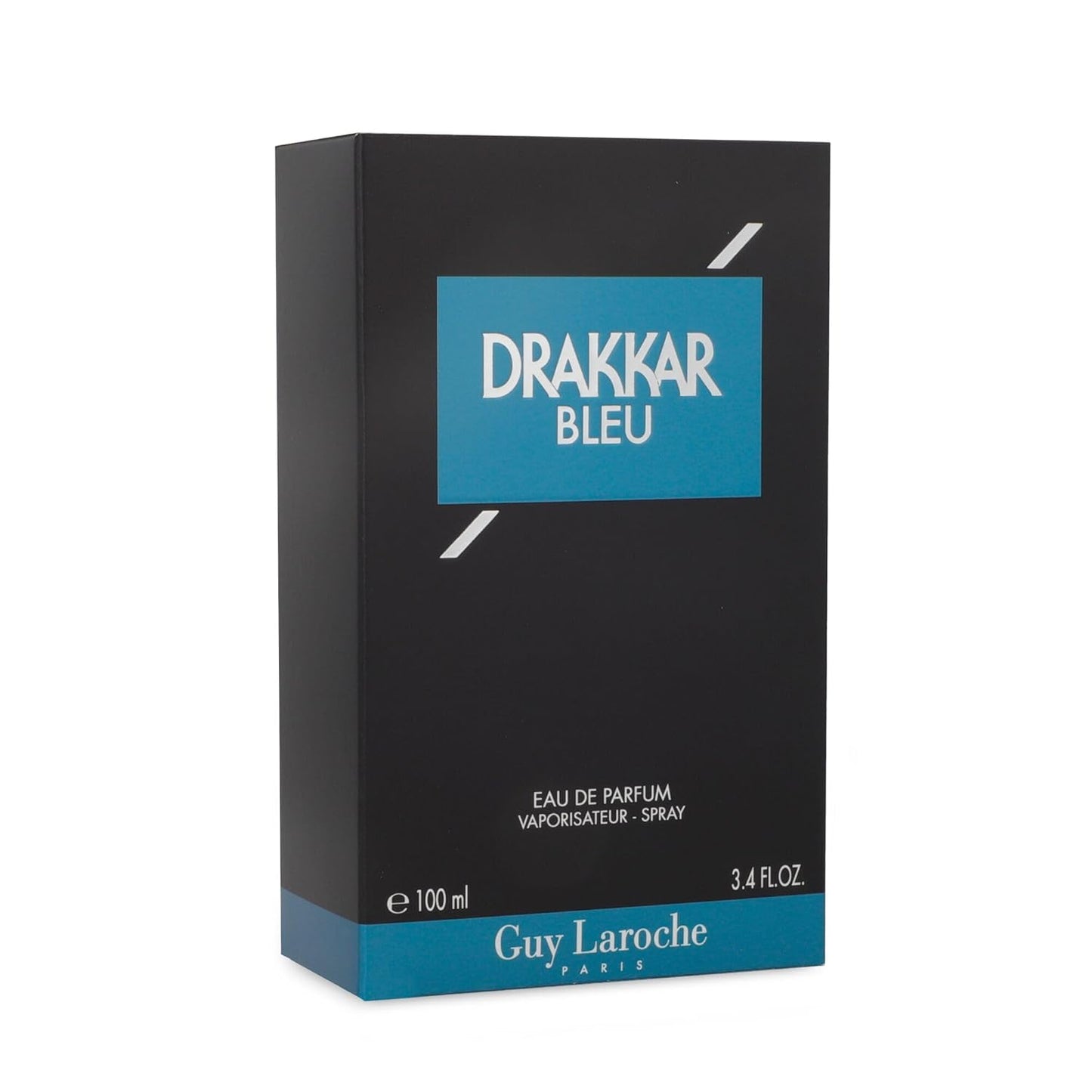 Guy Laroche Drakkar Bleu Eau de Parfum - Fresh Aquatic Men's Cologne | 3.4 Fl Oz, Long-Lasting Scent