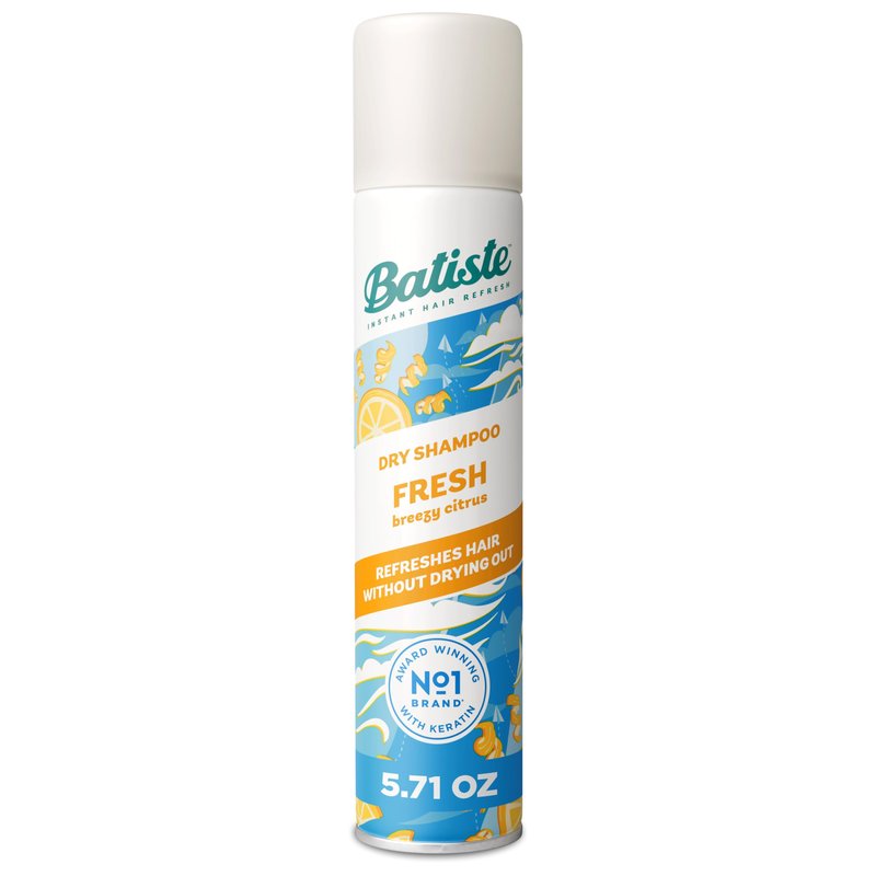 Batiste Dry Shampoo, Fresh Fragrance, Refresh Hair and Absorb Oil Between Washes, Waterless Shampoo for Added Hair Texture and Body, 5.71 oz