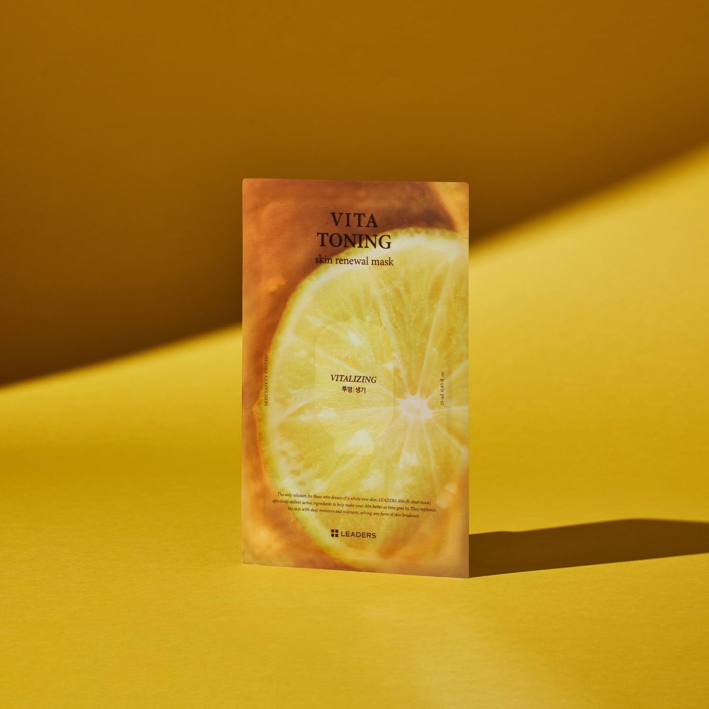 Vita Toning Skin Renewal Mask - Nourishing Sheet Mask for Healthy Skin | Soft & Breathable | 10 Sheets