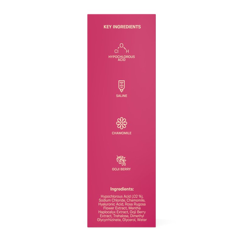 Base Labs Hypochlorous Acid Spray for Skin & Face | Healing HOCL Molecule Topical Skin Repair Solution | Wounds, Irritations, Facial Cleanser, Eczema Treatment, Acne Hypochlorous Acid Spray Face 8oz
