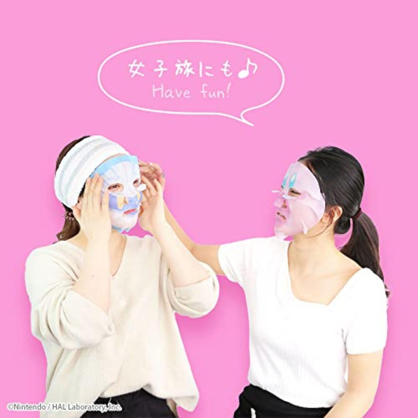 Lovisia Kirby Daily Facial Masks for Women 5EA, Hyaluronic Acid Face Mask Sheets for Face Mask Skin Care with Shea Butter, Collagen & Ginseng Root Extract for Vitamin C Mask for Hydrating Face Masks