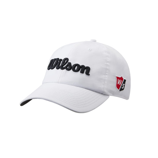 WILSON Pro Tour Men's Golf Hat - White/Black