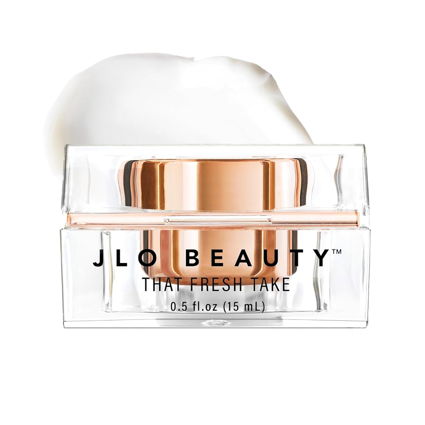 JLO Beauty Under Eye Cream - Hydrating Treatment with Peptides & Hyaluronic Acid for Dark Circles | 0.5 Oz