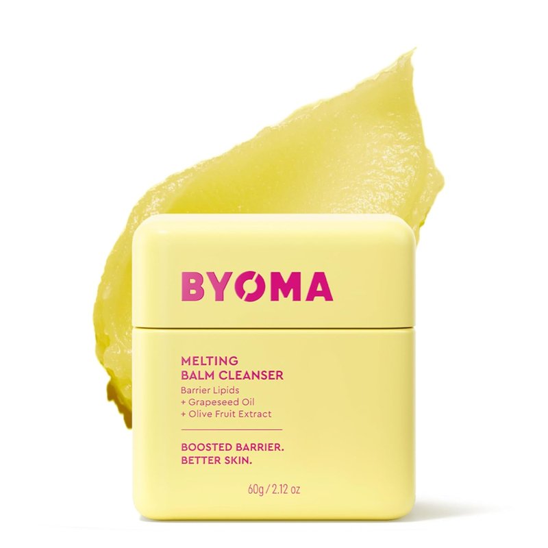 BYOMA Melting Balm Facial Cleanser | Tri-Ceramide Face Wash for Sensitive Skin - Buttery Soft Formula, 2.12 oz