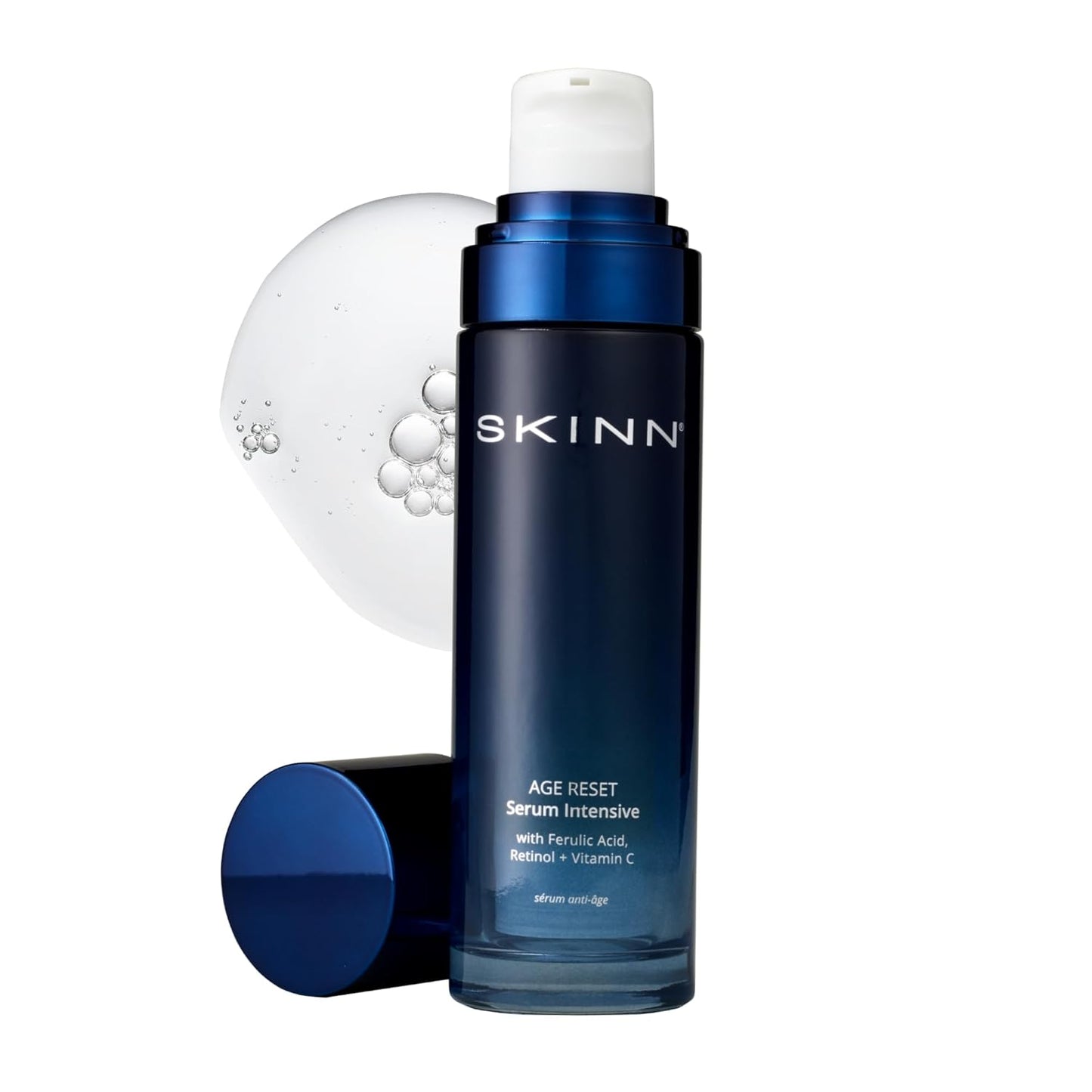 SKINN Deep Wrinkle Facial Serum - Intensive Anti-Aging Serum with Retinol & Vitamin C | Hydrating for Fine Lines