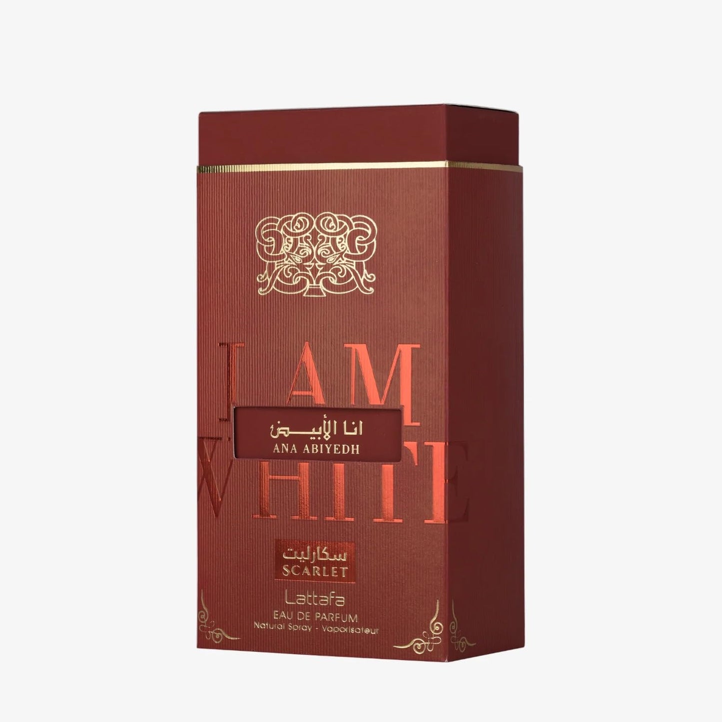 Lattafa Ana Abiyedh Scarlet – Fruity, Floral, Spicy, Sweet – Eau de Parfum Spray Long-Lasting Fragrance for Unisex, 2.0 Ounce / 60 ml