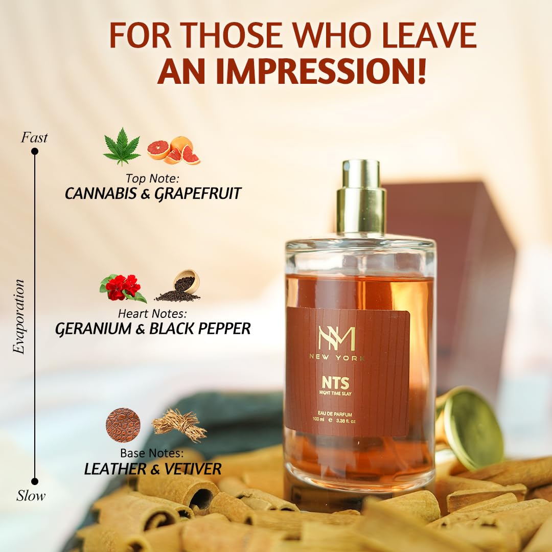 NOURISH MANTRA NM New York Aquaholic Luxury Perfume | Premium Long Lasting Fragrance Spray | With Aromatic Blend of Aquatic & Fresh Notes | Unisex Perfume | 100 ml