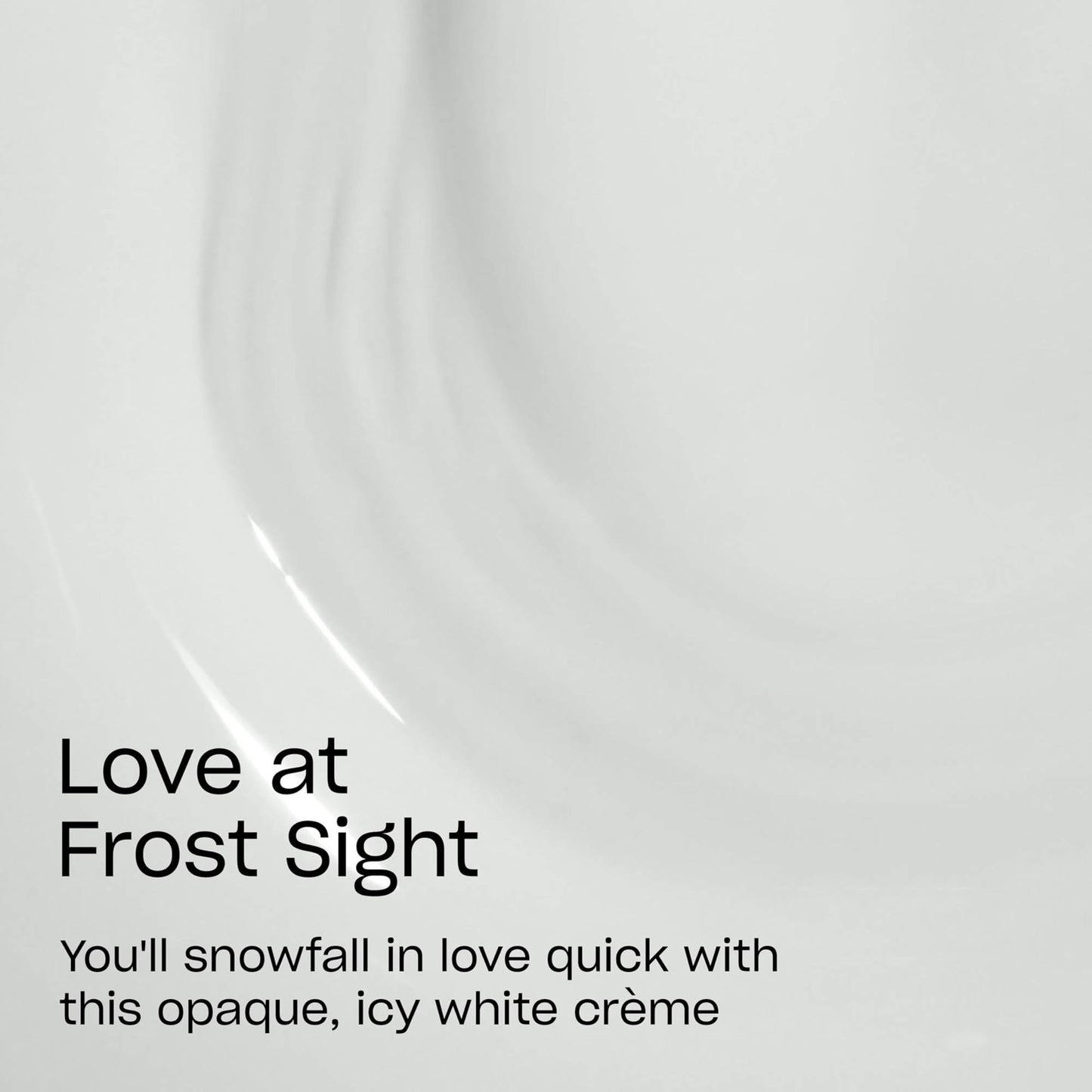 OPI RapiDry Love at Frost Sight | Opaque Bright Neutral White Crème Quick Dry Nail Polish | Vegan, Smudge Proof, Fast Drying | Snow Time to Waste | Holiday 2025
