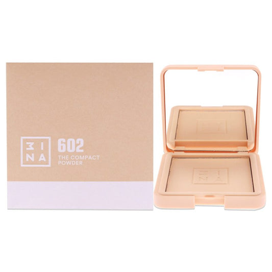 3INA The Compact Powder – Lightweight Mineral Face Powder for Smooth Coverage – Evens Out Tone – Natural Silky Finish – All Skin Types – 613 – 0.44 oz