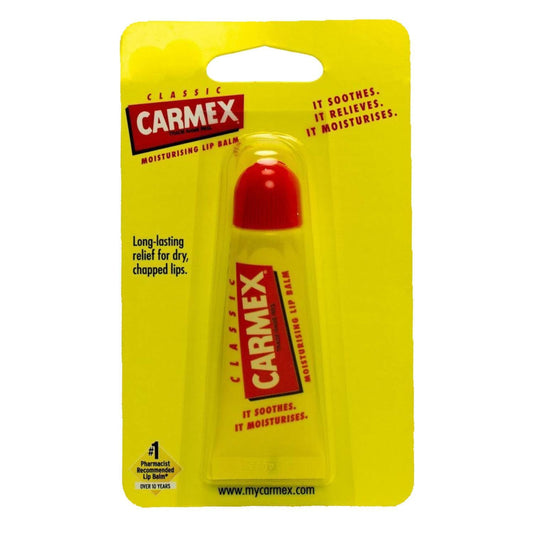 Carmex Classisc Lip Balm Medicated, 0.35 oz., Pack of 12