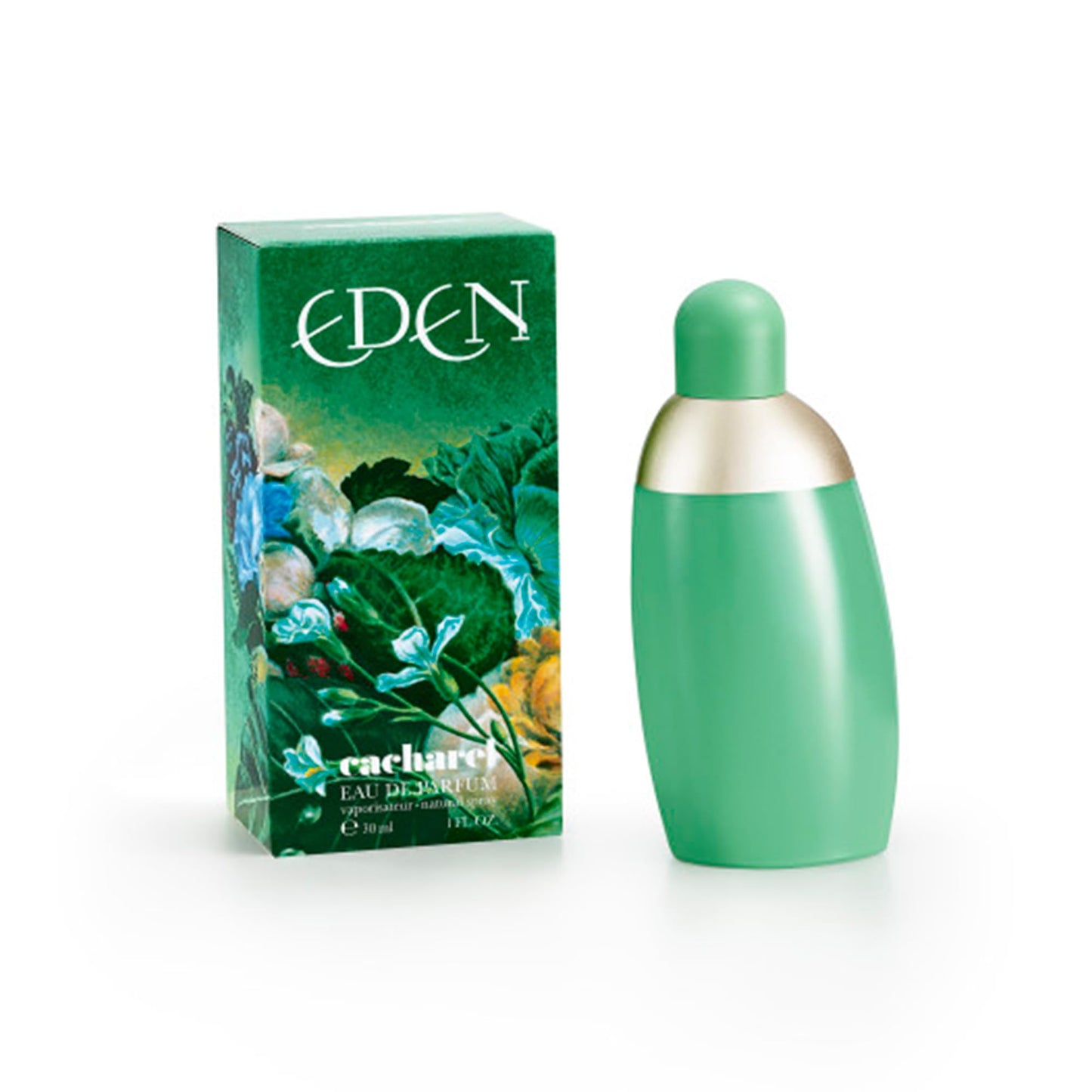 Cacharel Eden, Eau de Parfum for Women, Floral, Chypre With Notes of Mimosa & Sandalwood, 1 Fl. Oz.