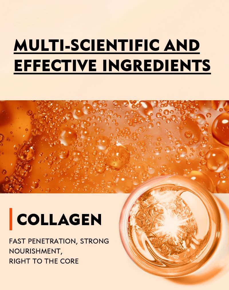 ECOLCHIPRO Collagen Shea Burtter Conditioner Moisture Smooth Hair Collagen Shea Burtter Conditioner for Women Hair Treatment for Dry and Damaged Hair All Hair Types 25.6 fl. oz. 750ml