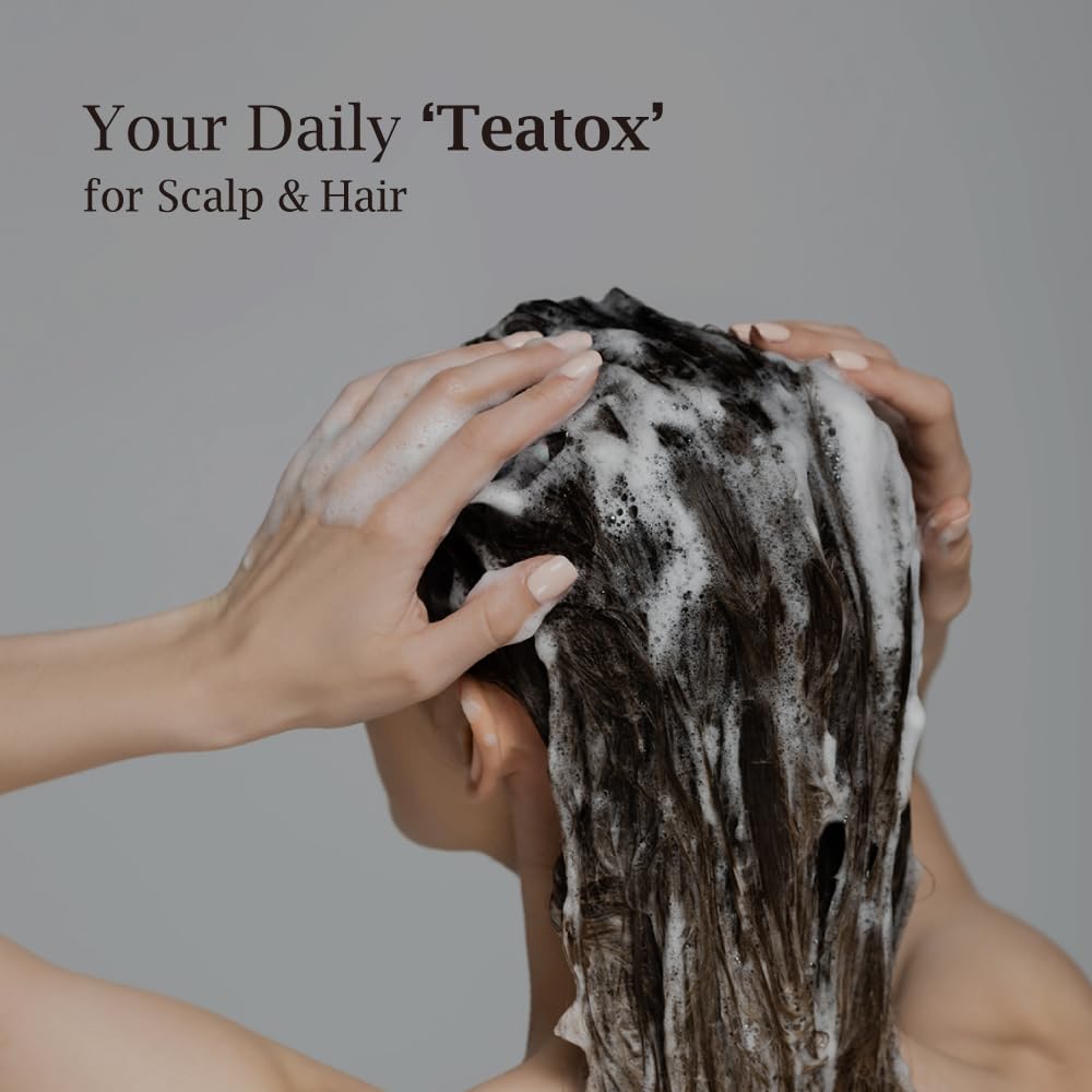 Kombucha Shampoo - Scalp Detox & Clarifying Formula for Oily, Sensitive Scalps | 25.36 Fl Oz (750ml)