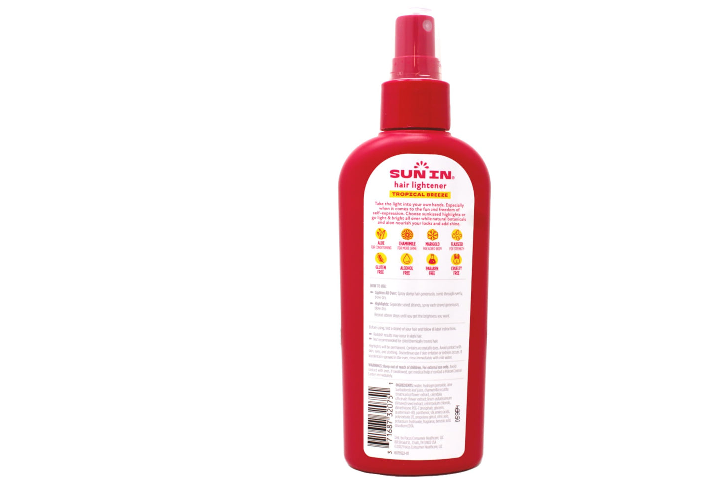 Sun In Original Spray-In Hair Lightener, Tropical Breeze , 4.7-Ounce Bottles (Pack of 6)