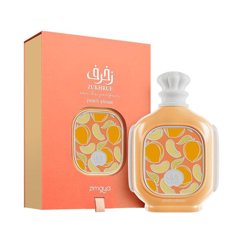 Zukhruf Peach Please Unisex Eau De Parfum - 3.4 Fl. Oz | Long-Lasting Fragrance