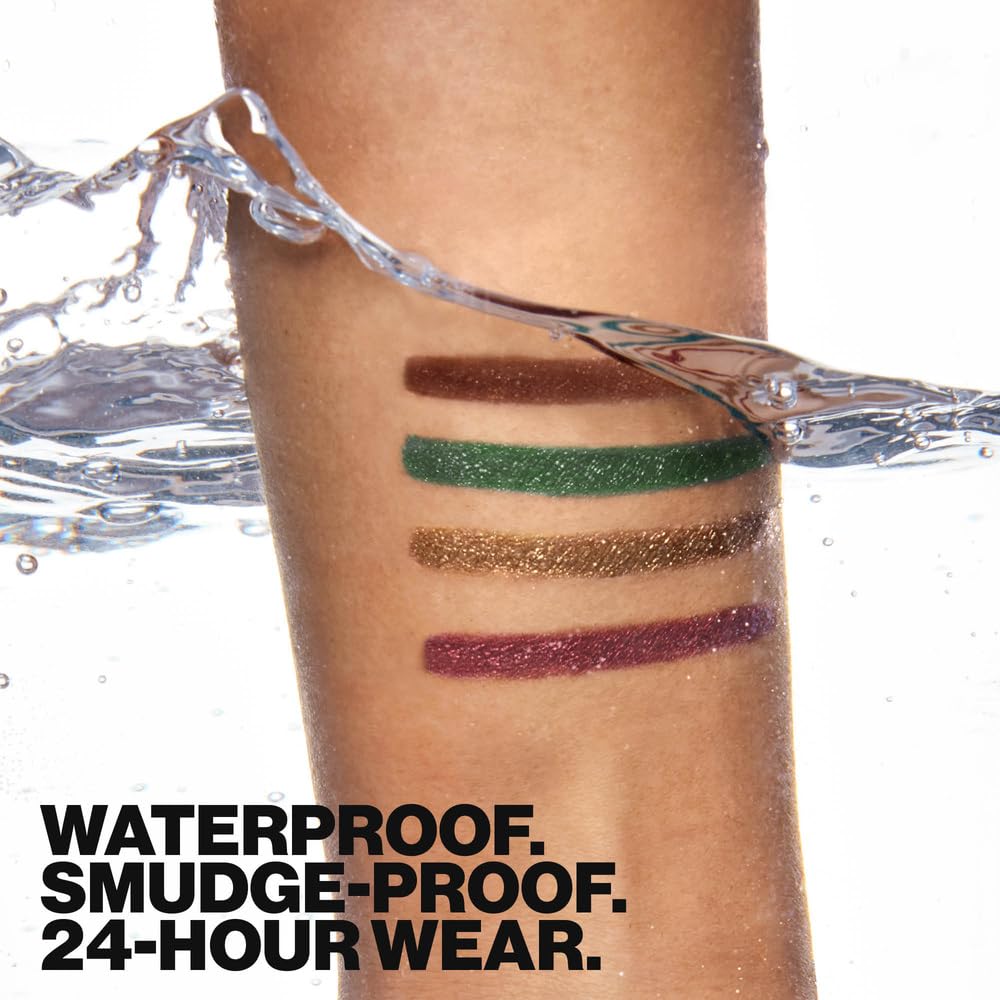 Smashbox Metal FX Eye Liner - Long-Lasting Creamy Metallic Finish | Precision Tip for Smudge-Free 24-Hour Wear