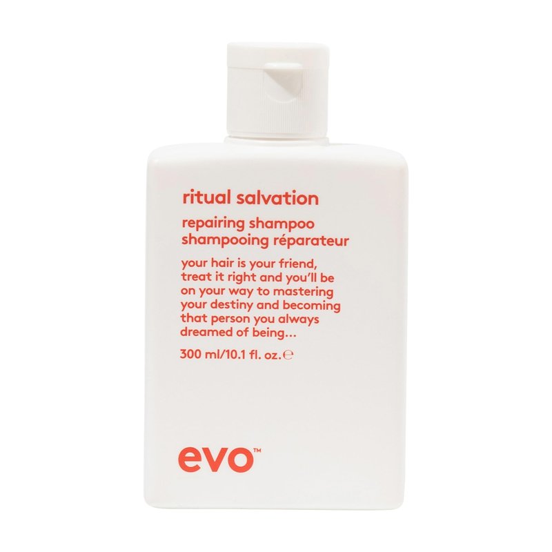 EVO Ritual Salvation Repairing Shampoo for Color-Treated Hair - Protein-Rich Formula to Repair, Strengthen & Moisturize - 10.1 fl oz