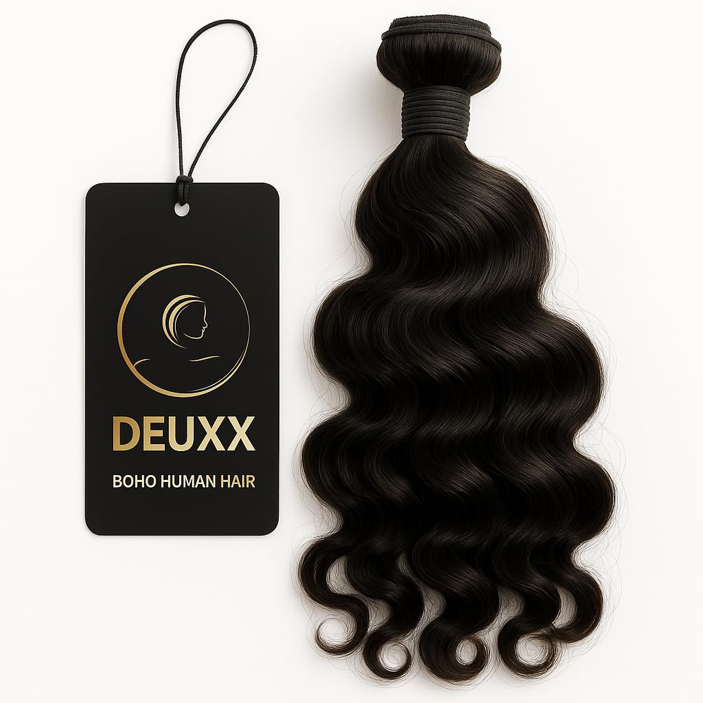 Human Hair 12A– Boho Style Bundles (22, 20, 18, 16 Inch) – Soft, Natural, Tangle-Free, Shedding-Free, for Braids, Weaves & Protective Styles (20 Inch)