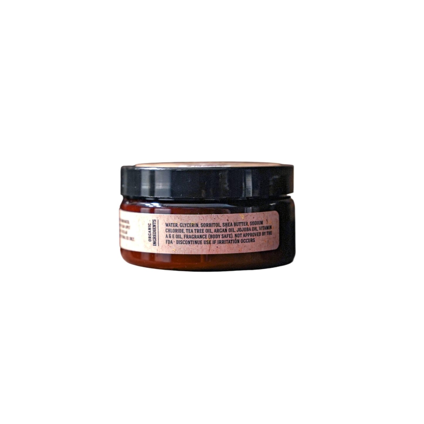 Johnny Slicks Organic Shave Soap - Supports Smooth Shaving - Shea Butter, Tea Tree & Jojoba - Natural Ingredients - Rugged Scent - 8 oz